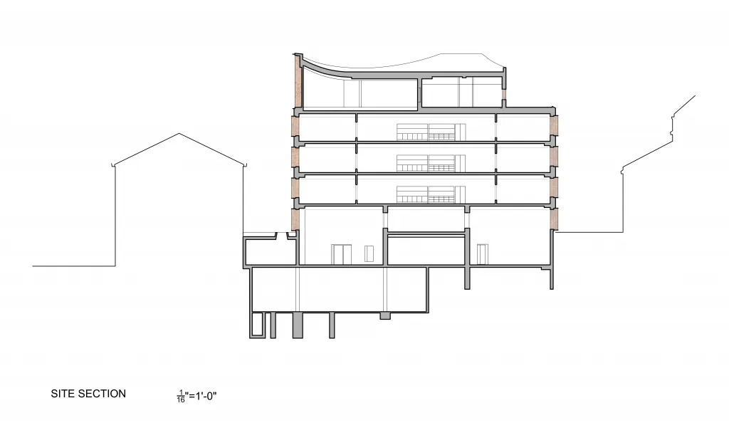 Final plotted presentation drawings