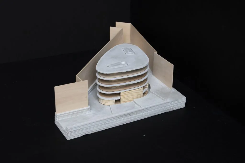 Photo of the diagrammatic study model