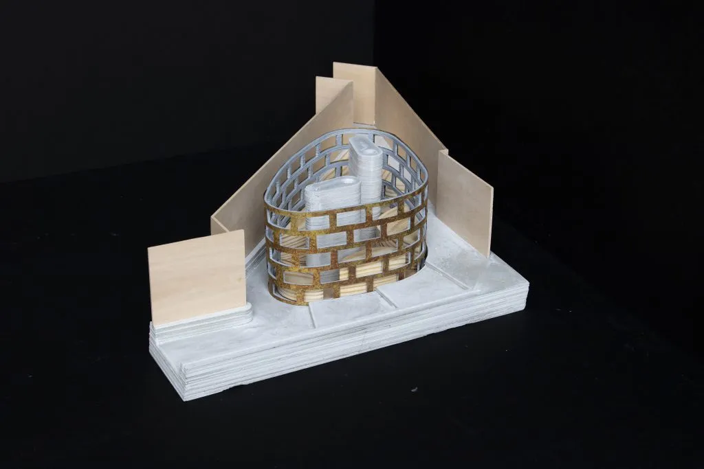 Second photo of the study model