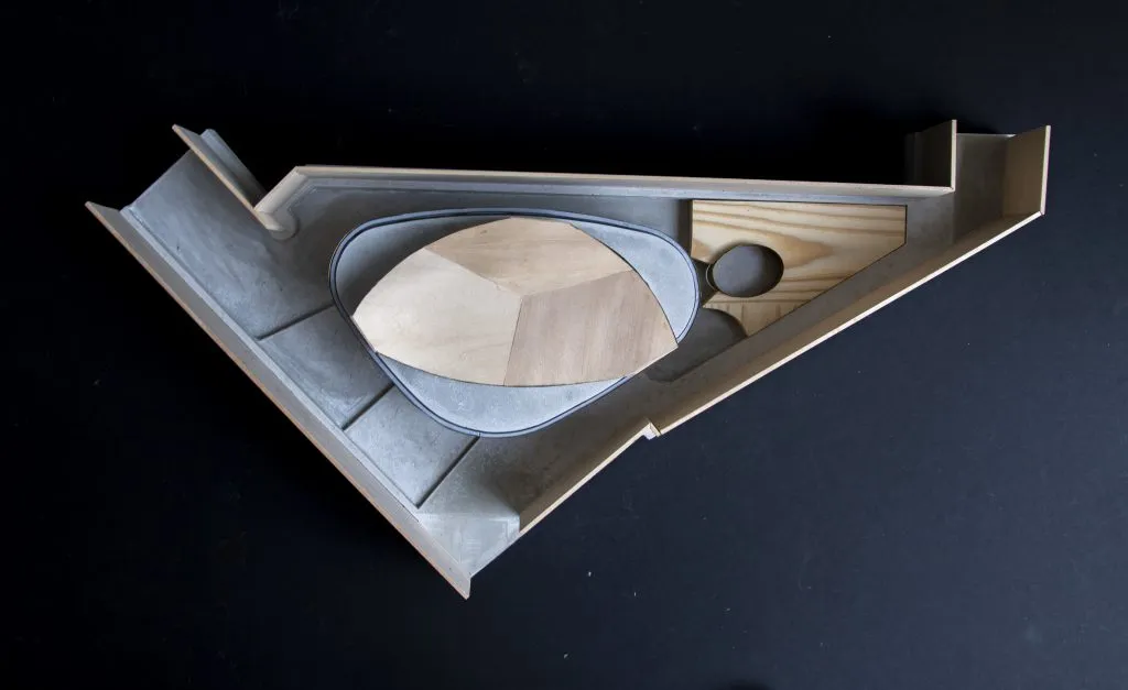 Photo of the completed diagrammatic model