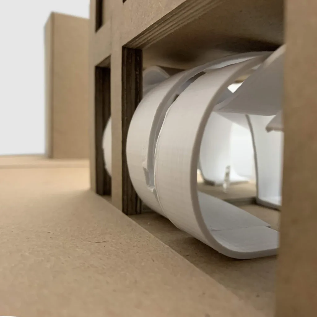 Second photo of the physical study model
