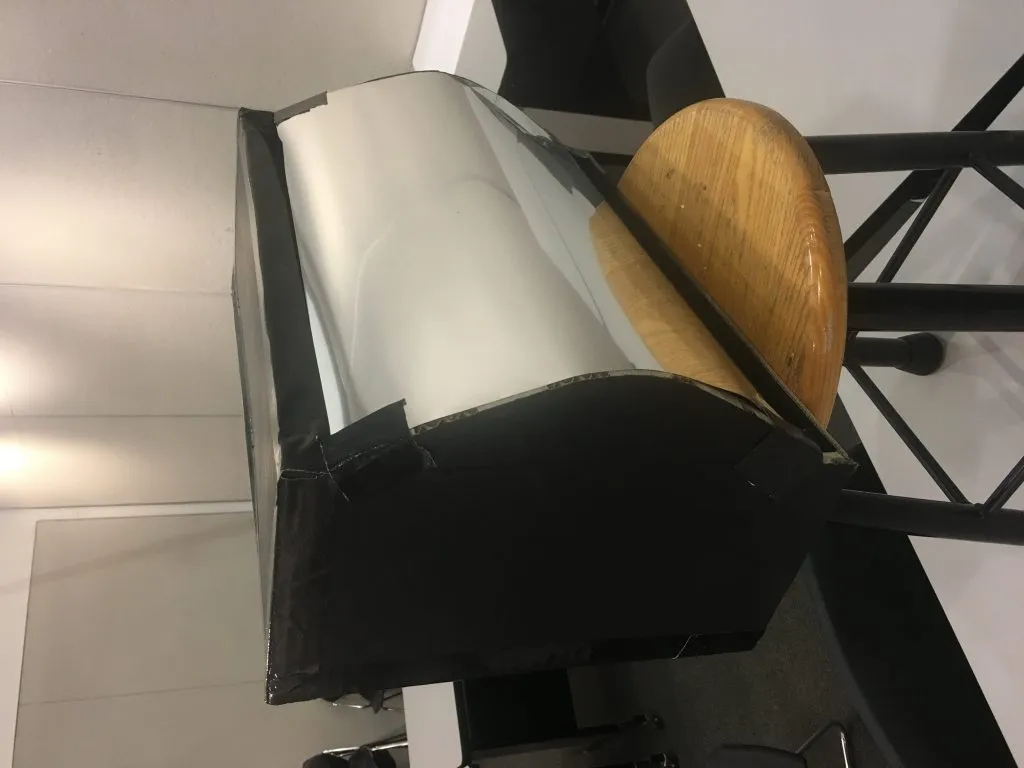 Additional photo of the inverted light effect