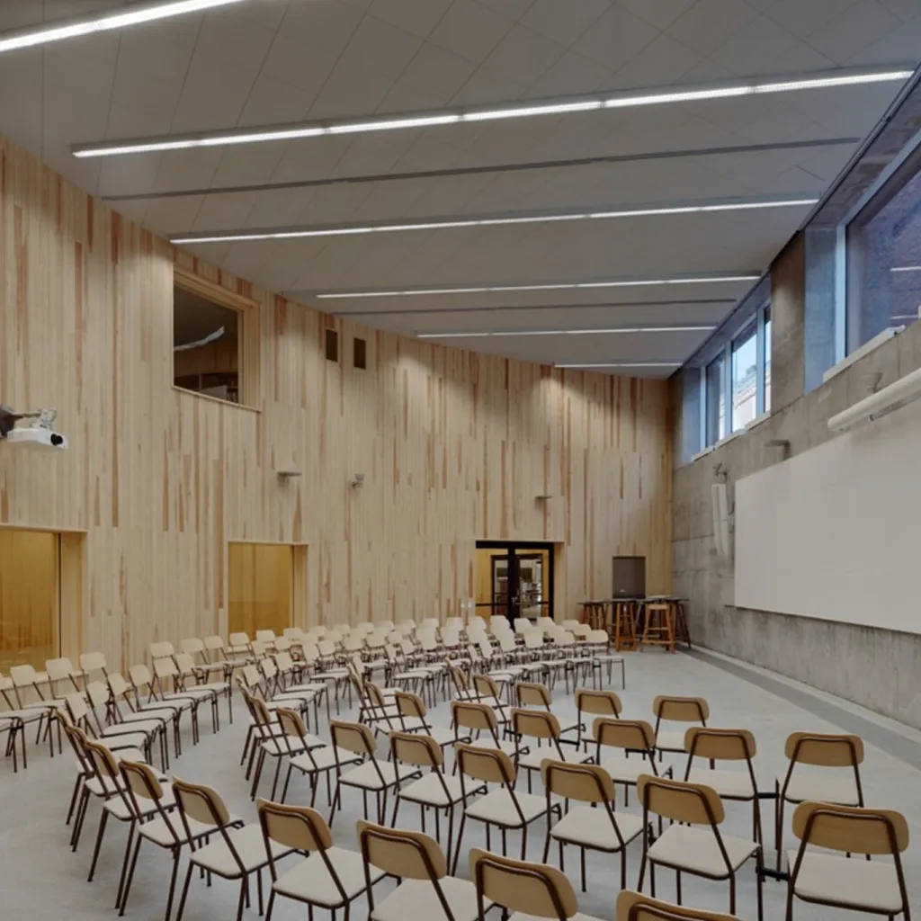 Second interior render of the KTH School of Architecture